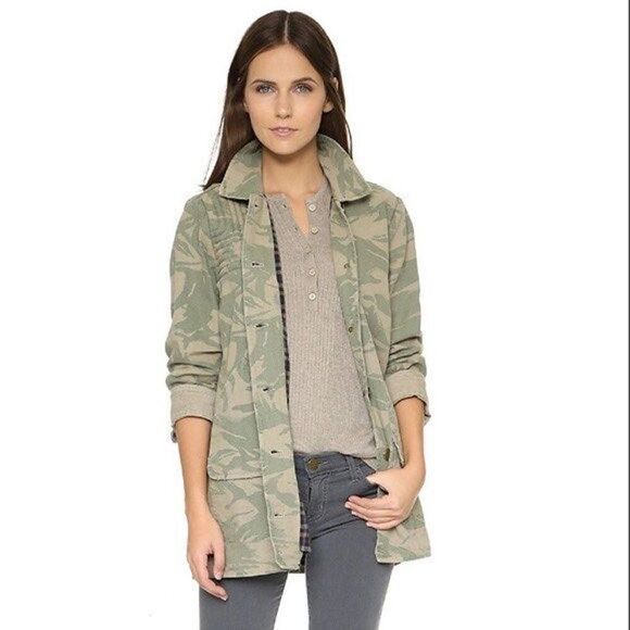 Current/Elliott’s military-inspired Foxhunt jacket Size 1 - Picture 1 of 8